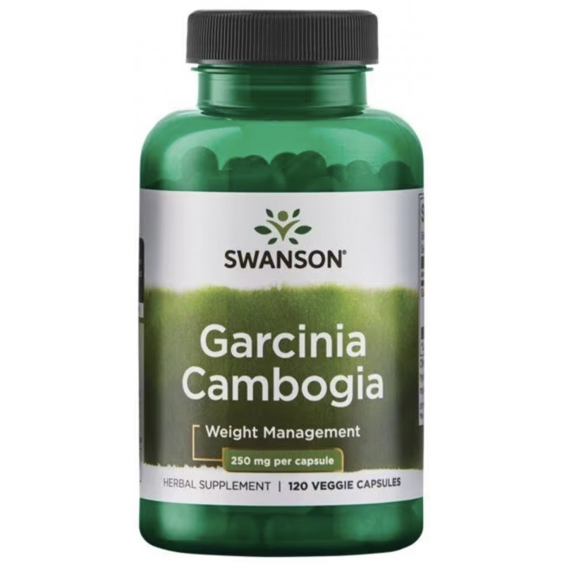 Swanson Garcinia Cambogia 250 mg 120 vegan kapslit